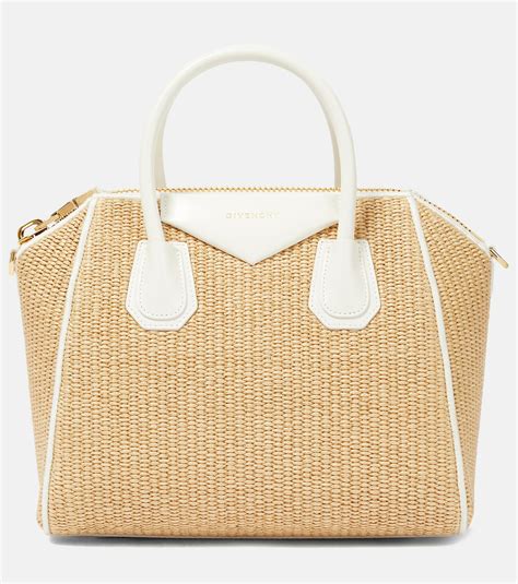 givenchy mini antigona raffia|Givenchy antigona small price.